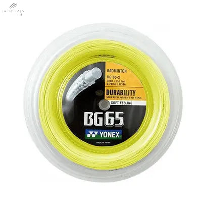 BOBINE BADMINTON YONEX BG65 BLANC - DC.SPORTS