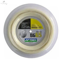 Bobine Cordage Yonex BG65 Ambre 500M - Polyvalent, Résistant & Haute Tension - DC.SPORTS