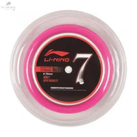 Bobine De Cordage Li - Ning N°7 Rose 200M - Haute Durabilité, Jauge 0.70mm - DC.SPORTS