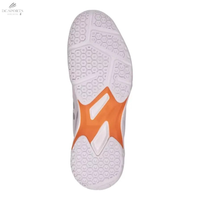 Chaussures Yonex Power Cushion 65 X3 Unisexe Blanches Orange - Confort et Stabilité Améliorés - DC.SPORTS
