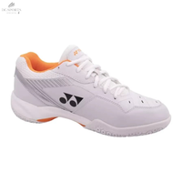Chaussures Yonex Power Cushion 65 X3 Unisexe Blanches Orange - Confort et Stabilité Améliorés - DC.SPORTS