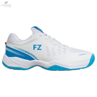 Chaussures Indoor Femme FZ Forza Leander V3 Blanche/Bleu – Légèreté, Durabilité, Confort - DC.SPORTS