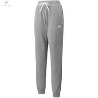 Pantalon De Survêtement Femme Yonex YW0028EX Gris - Confort Élastique, Parfait Pour Tous Les Sports - DC.SPORTS