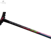 Raquette De Badminton Li - Ning Windstorm 72 Noir/Bleu - Légère 72g & Équilibre En Tête 315mm - DC.SPORTS