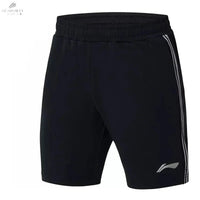 Short Léger Li - Ning National Noir Respirant Pour Une Grande Liberté de Mouvement - DC.SPORTS