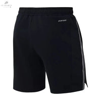 Short Léger Li - Ning National Noir Respirant Pour Une Grande Liberté de Mouvement - DC.SPORTS