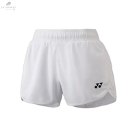 Short Femme Yonex YW0004EX Tour Elite 25065 Ex Blanc - Respirant, Élastique, Avec Poches - DC.SPORTS