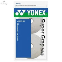 Surgrips Yonex AC102EX X30 Blanc - Adhérence Exceptionnelle et Résistance à l'Usure pour Badminton/Squash - DC.SPORTS