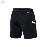 Pantalon Li - Ning Homme Square Noir AAPR009 - 1, Tissu Élastique, Technologie Antistatique - DC.SPORTS