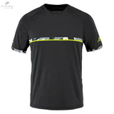 T-SHIRT BABOLAT HOMME Aero Crew Neck Tee Noir - DC.SPORTS