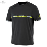 T-SHIRT BABOLAT HOMME Aero Crew Neck Tee Noir - DC.SPORTS