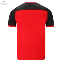 T-Shirt Junior FZ Forza Check Rouge en Polyester 100% Recyclé avec Technologie DryForze - DC.SPORTS