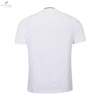 T-SHIRT LI-NING HOMME BLANC/ROUGE AAYS239-1 - DC.SPORTS