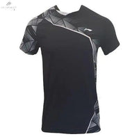 T-SHIRT LI-NING HOMME NOIR AAYR411-1 - DC.SPORTS