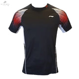 T-SHIRT LI-NING– CLUB SPIRIT NOIR – UNISEXE - DC.SPORTS