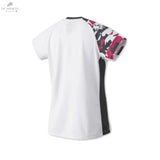 T-SHIRT YONEX FEMME TOUR ELITE 20702EX BLANC/ROUGE - DC.SPORTS