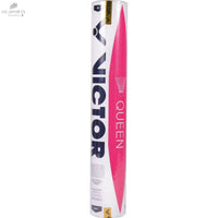 Volants De Badminton VICTOR Queen - Plumes De Canard, Vitesse 77/78, Tube De 12 Volants - DC.SPORTS
