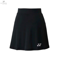 Jupe Yonex Team 26038 Noire Femme - Confortable, Élastique, 100% Polyester - DC.SPORTS