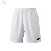 Short Yonex Junior Team YJ0004 Blanc - Polyester Léger, Technologie Dry - Comfy, Anti - Slip - DC.SPORTS