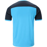 T-SHIRT FZ FORZA CHECK BLUE HOMME