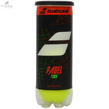 Babolat Padel Tour - Tube De 3 Balles Jaunes Pour Compétitions, Modèle Haut De Gammeballe badmintonbabolat