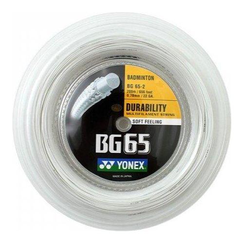 BOBINE CORDAGE YONEX BG 65 BLANC - DC.SPORTS