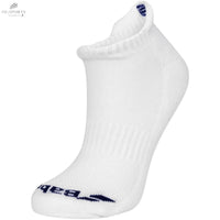 Chaussettes Invisibles Babolat Femme - Lot de 2 Paires Blanches avec Zone de VentilationChaussette badmintonbabolat