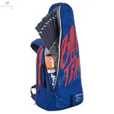 Sac À Dos Babolat Tournament Bleu/Rouge - Transportez Jusqu'à 6 Raquettes Avec Compartiments Pratiquessac badmintonbabolat
