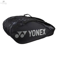 Sac À Raquette YONEX 92229 Pro Noir - 3 Compartiments + Compartiment À Chaussures, 78x38x33 cmsac badmintonYONEX