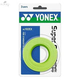 Surgrip YONEX AC102EX Vert - Adhérence Exceptionnelle, Résistant à l'Usure, Blister de 3surgrip badmintonYONEX