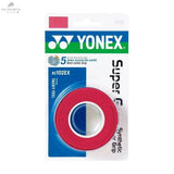 Surgrips Yonex AC102EX Rouge - 3 Pièces, Adhérence Optimale, Résistant à l'Usuresurgrip badmintonYONEX