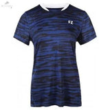 T-SHIRT Femme FZ Forza Malay Bleu en Polyester Élasthanne - Confort Optimal et Liberté de MouvementMaillot badmintonFZFORZA